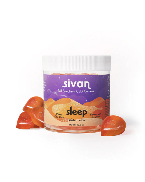 Sivan 25MG Full Spectrum CBD Sleep Gummies