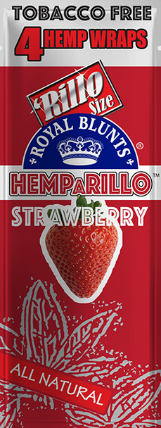Hemparillo Hemp Blunt Wraps 4-Pack